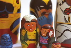 detalle matrioshka x men 2