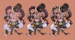 proceso color buu dragon ball