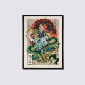 Print de Daenerys Targaryen.