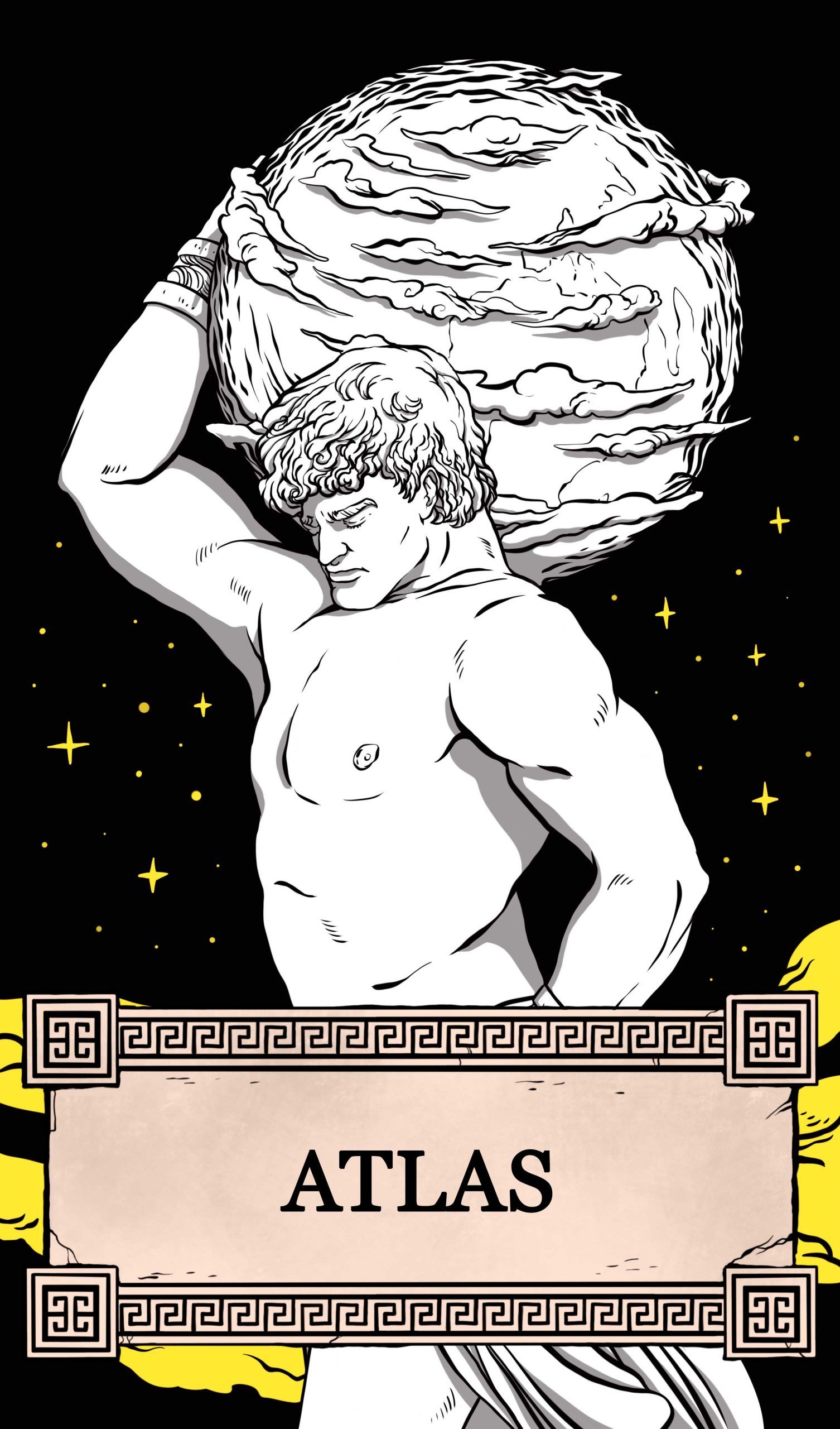 atlas-titanes-mitologia-griega