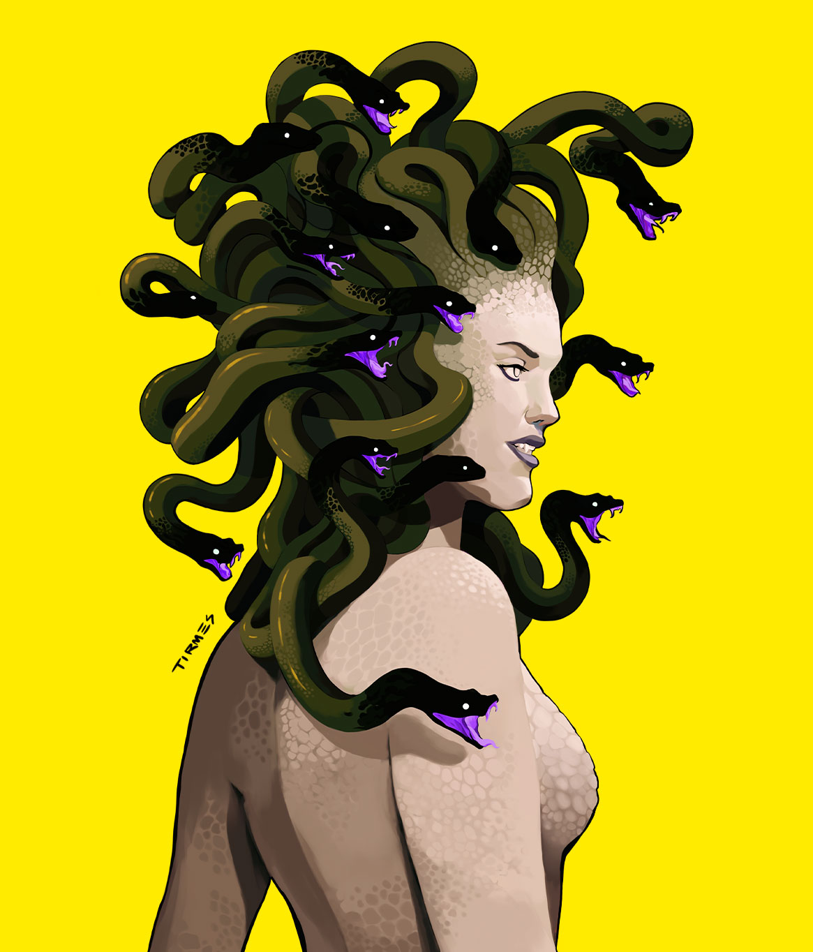 medusa perfil mitos leyendas deconstruidos tirmes