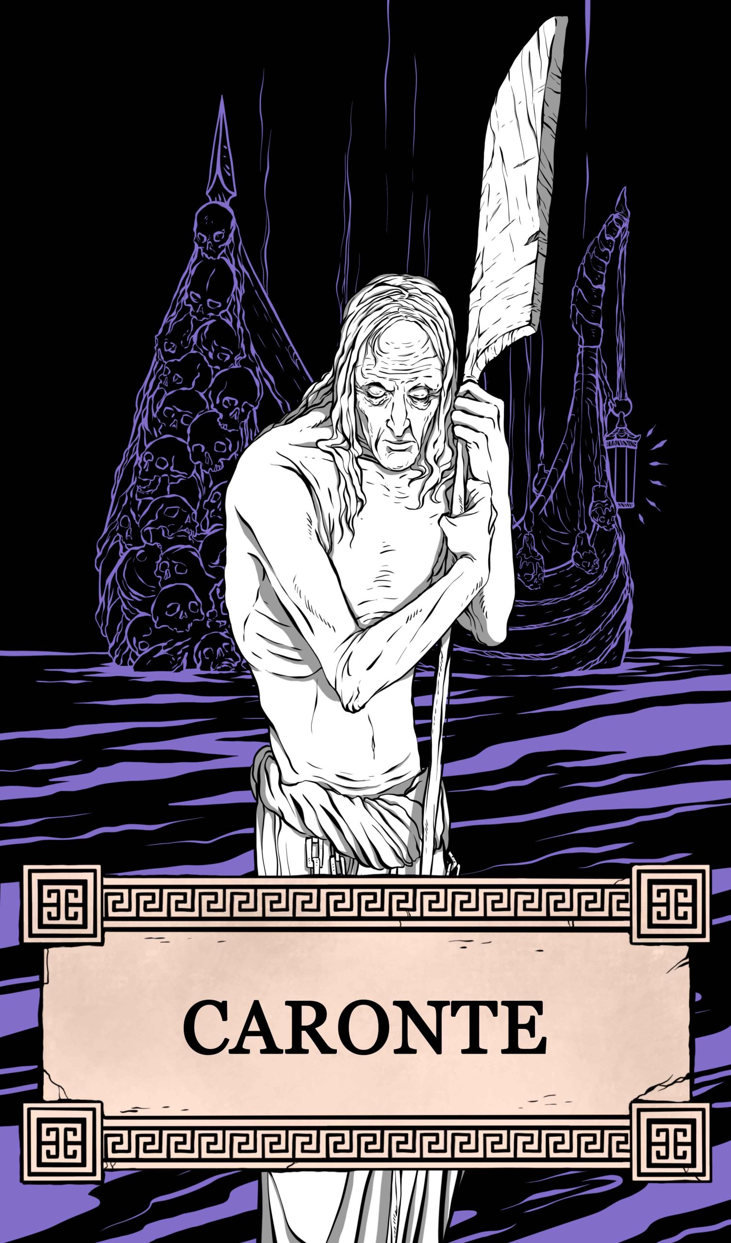 Descendientes de Nix 6 Imagen del personaje Caronte.