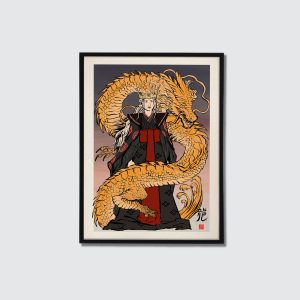 Rhaenyra Targaryen de House of the Dragon.