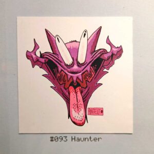 Haunter por Bizarro Pokedex.