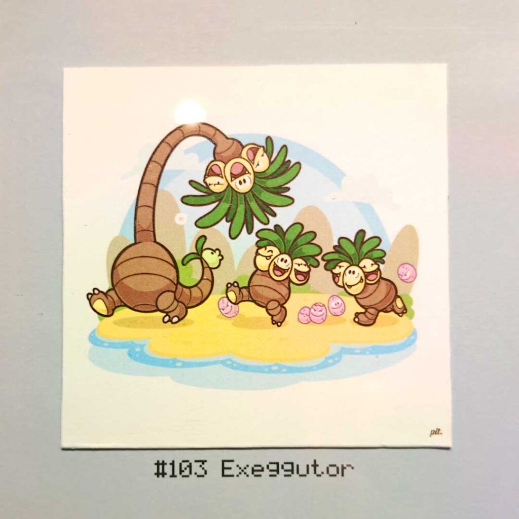 Exeggutor por Pit Baldriz.