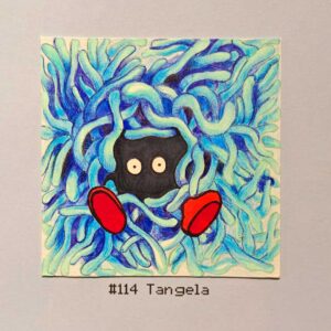 Tangela por Darío Peris.