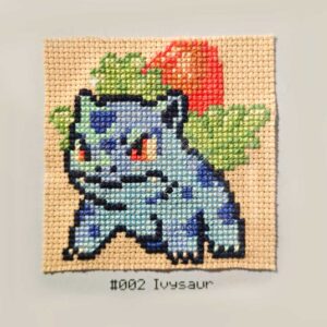 Ivysaur por Débora Navarro.