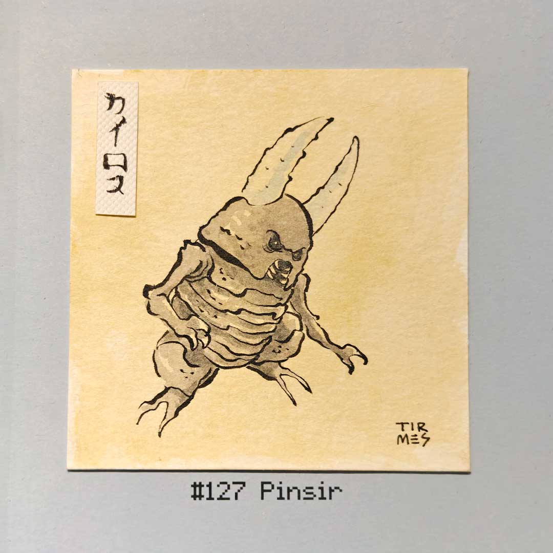 Pinsir por la artista Tirmes.