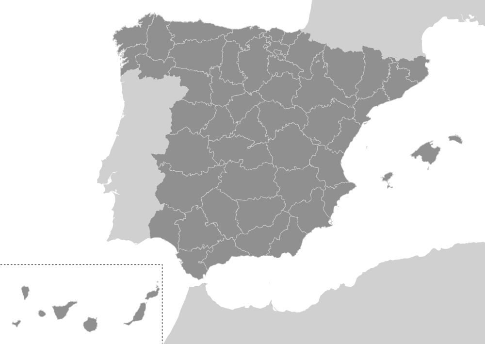 Spain map