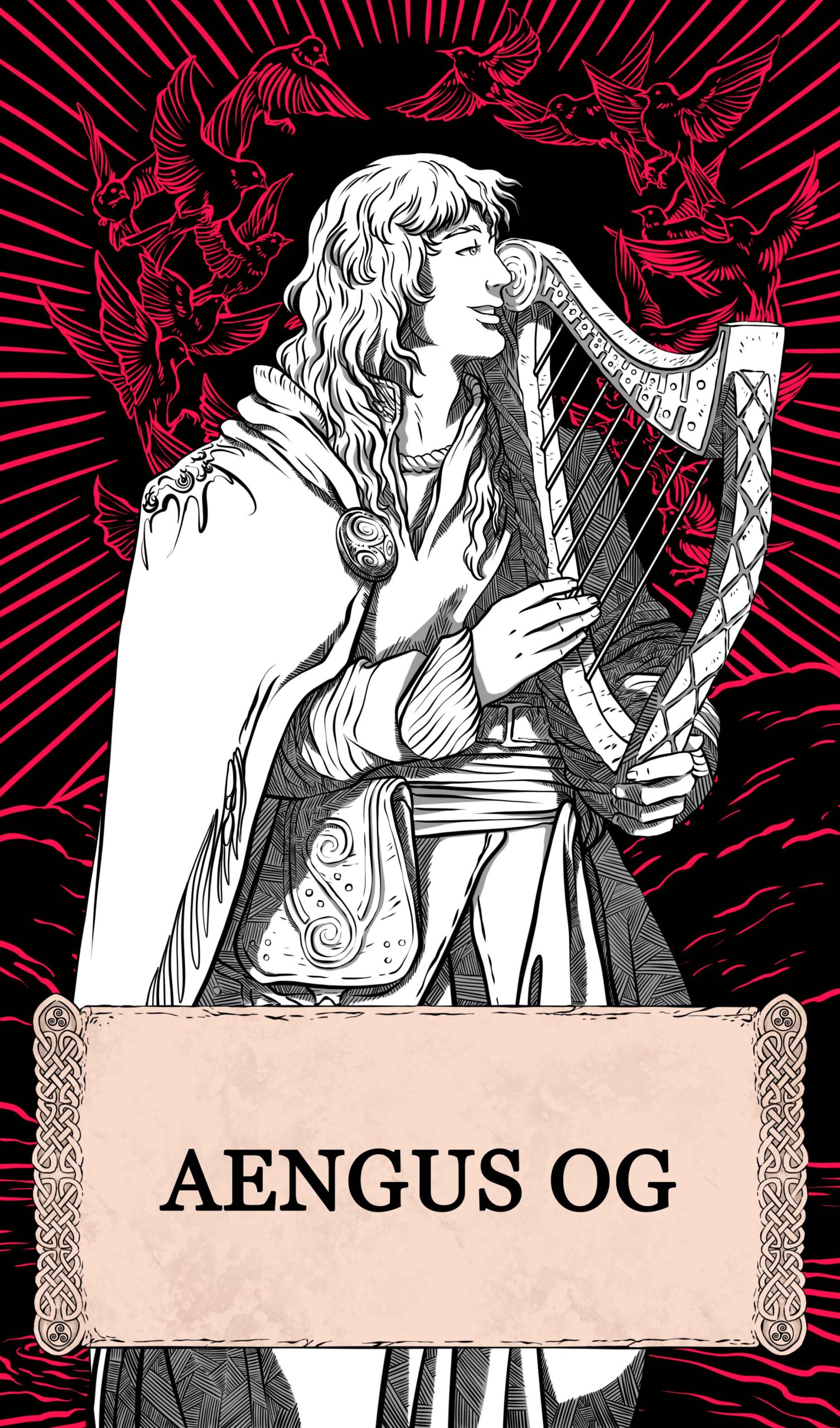 Mitologías del norte de Europa 25 Ilustración del dios egipcio Shu.