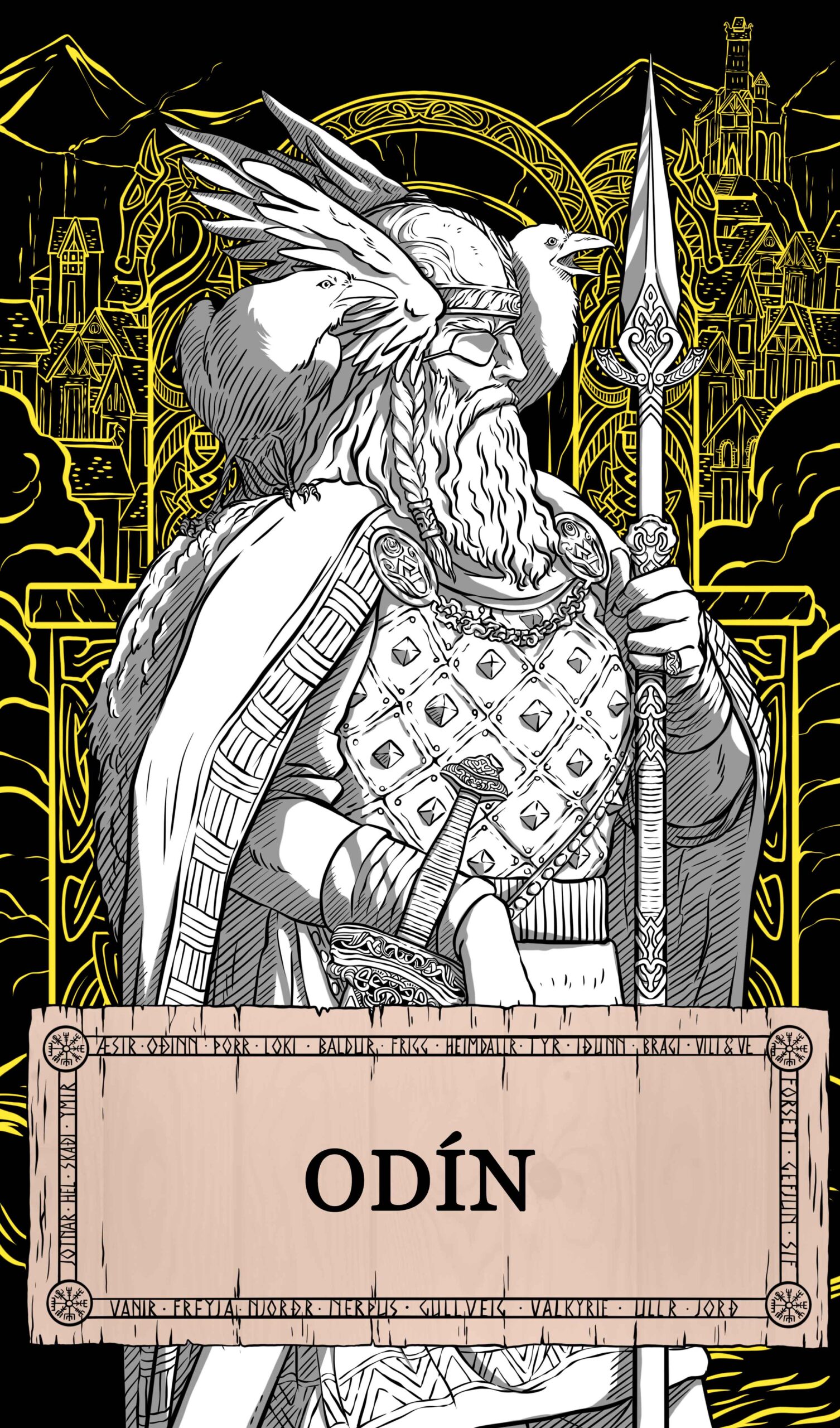 Mitologías del norte de Europa 2 Ilustración del dios egipcio Ra.