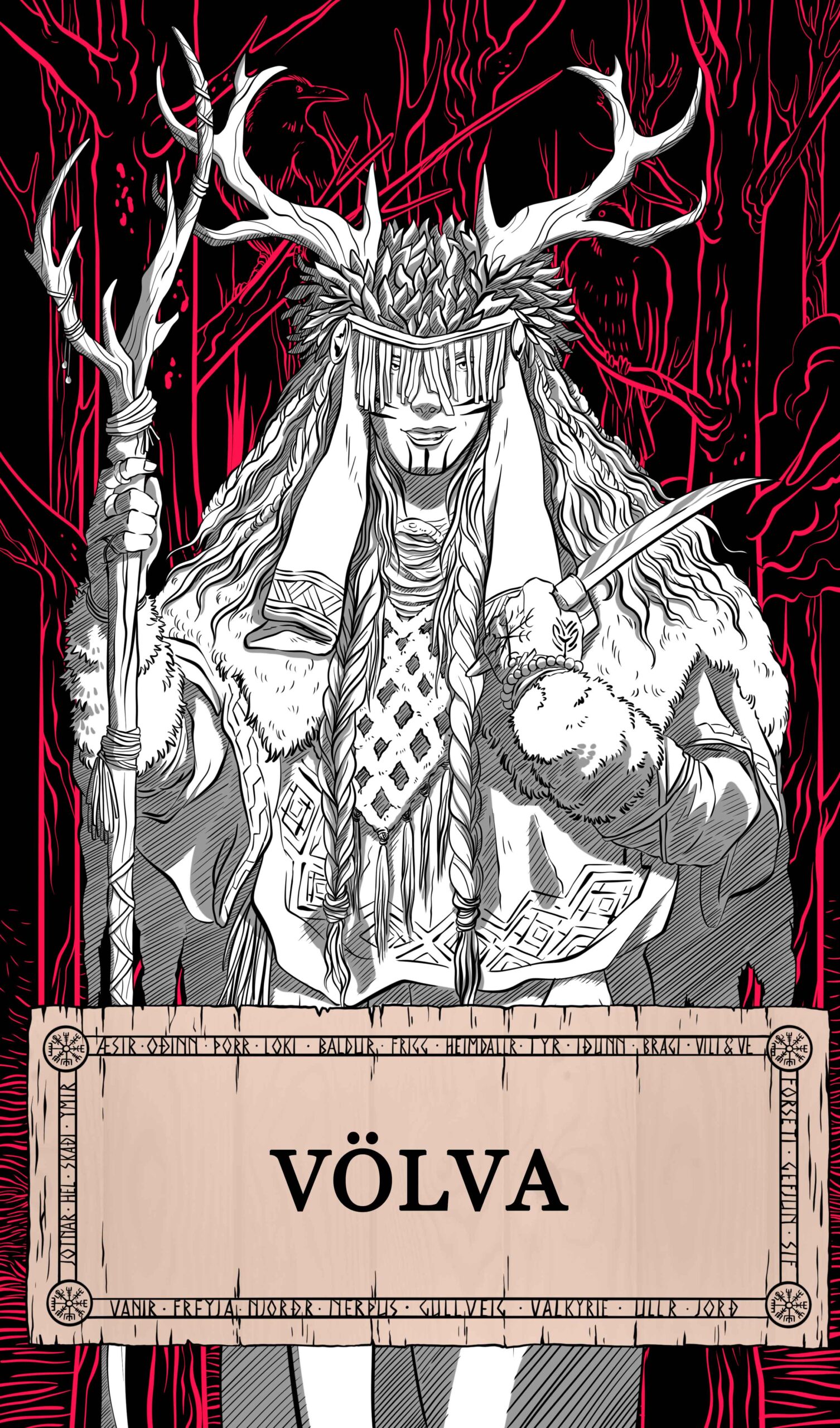 Mitologías del norte de Europa 18 Ilustración de la diosa egipcia Tefnut.