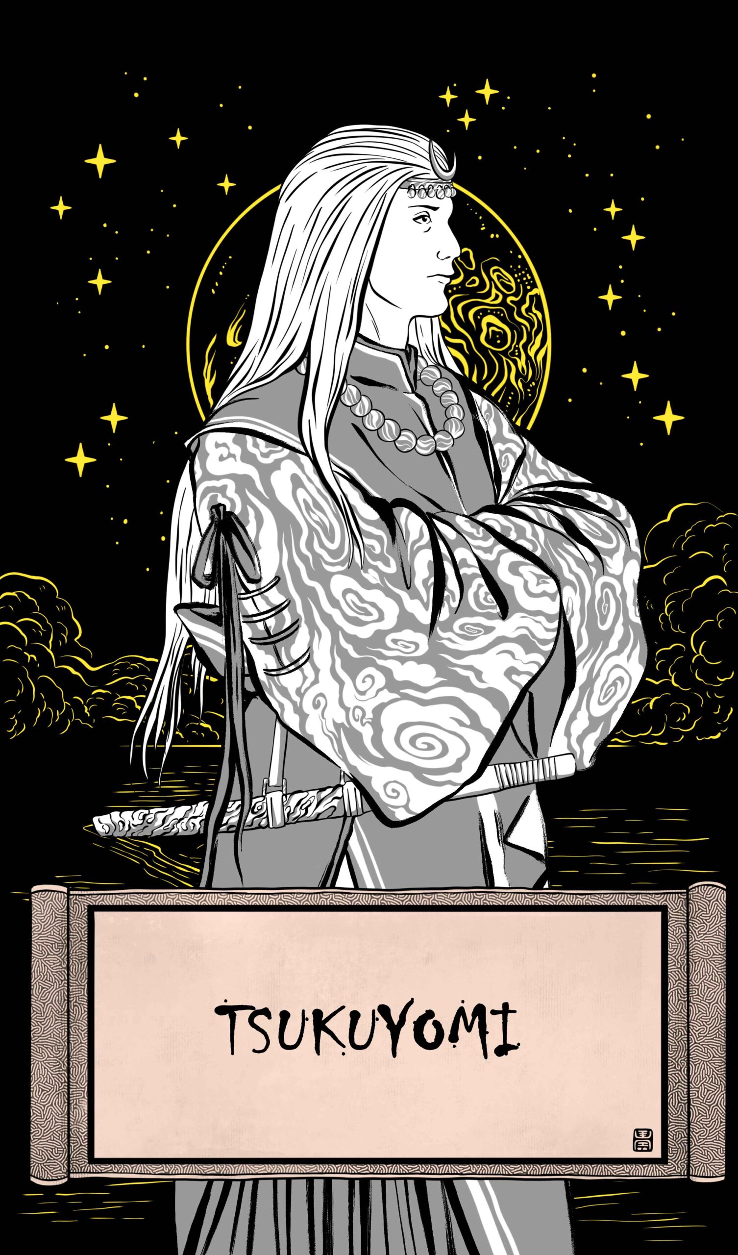 Ilustración del dios egipcio Shu.